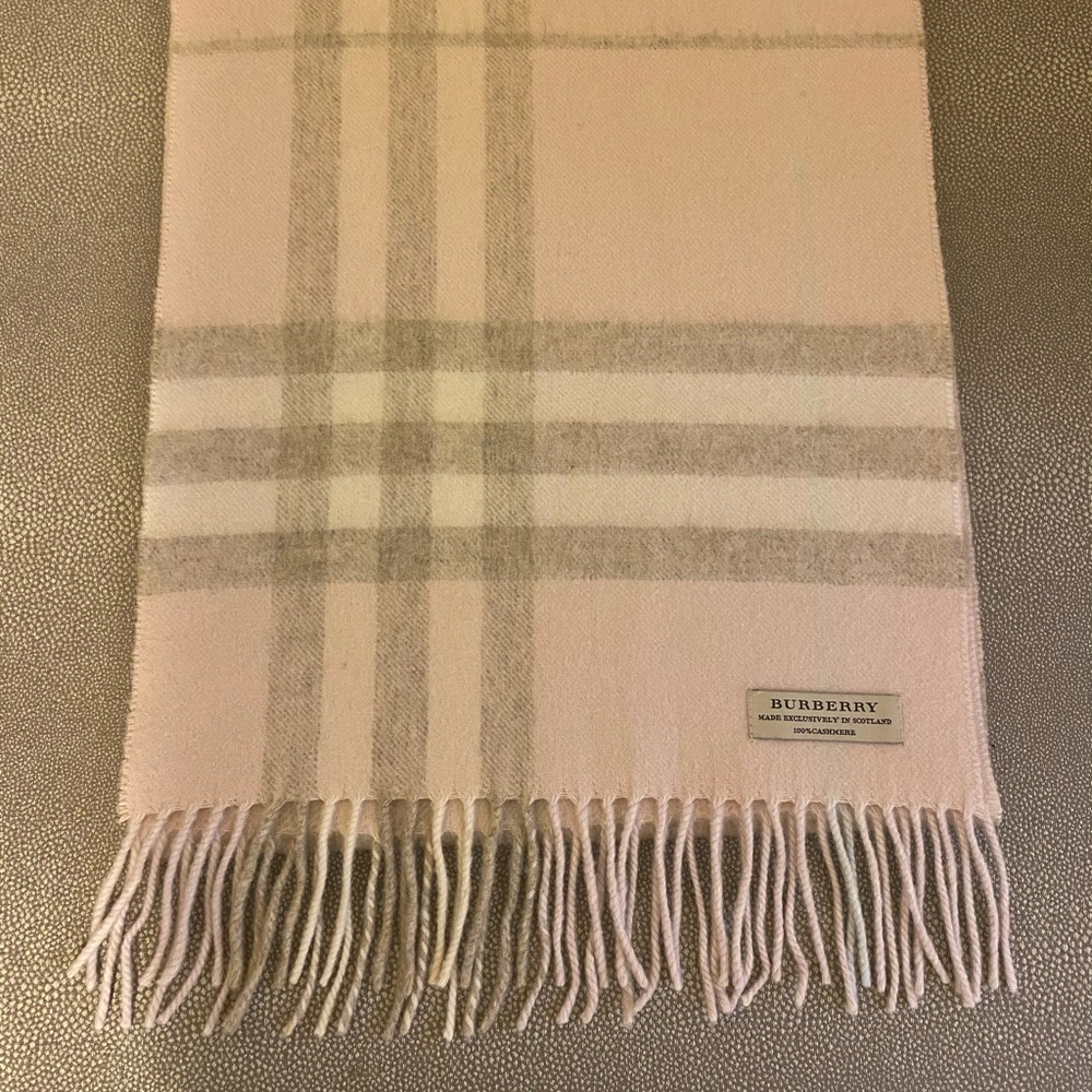 Burberry Classic Check Cashmere Scarf